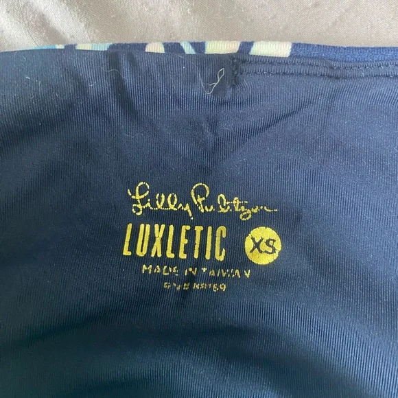 Lilly Pulitzer Multicolor Leaf Print Leggings - Picture 3 of 3